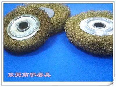 优质平形铜丝抛光轮 高效打磨的理想选择